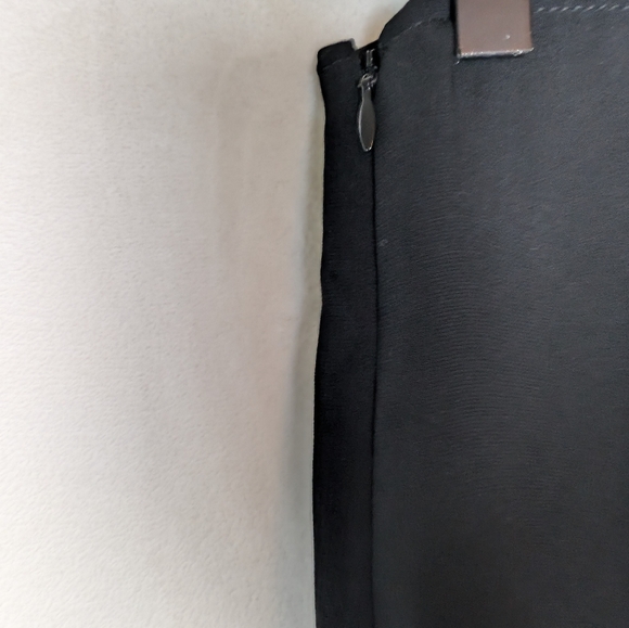 NWOT Cinq á Sept Brianne Pant black dress pants ankle side zipper 4 - Picture 6 of 12